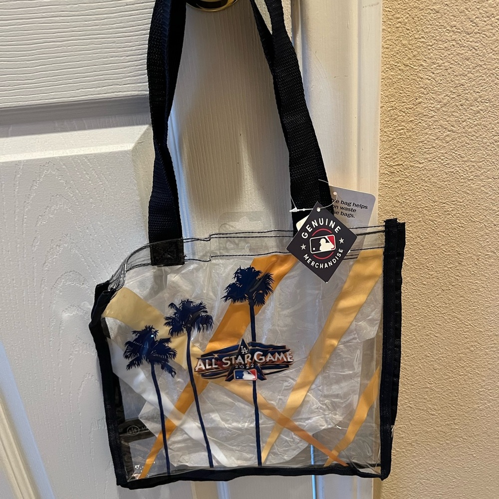 2 NWT clear Dodger reusable bags.